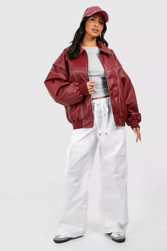 DANISHA™ - Oversized Leren Jas